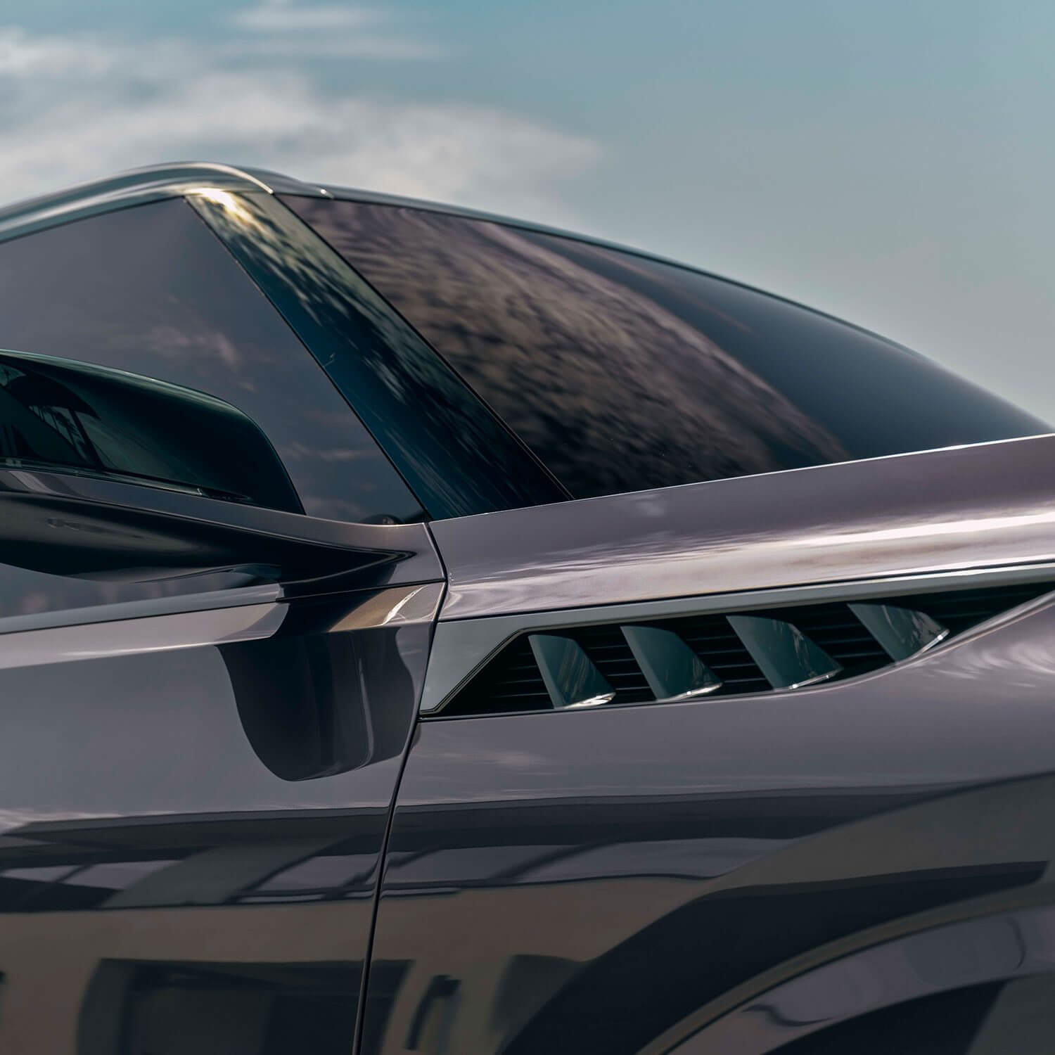 INFINITI QX Monograph vehicle showcasing Ma, the Mastery of Empty Space