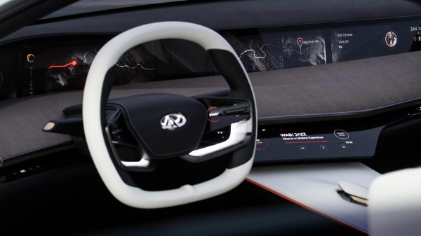 INFINITI Q Inspiration Sedan Steering Wheel