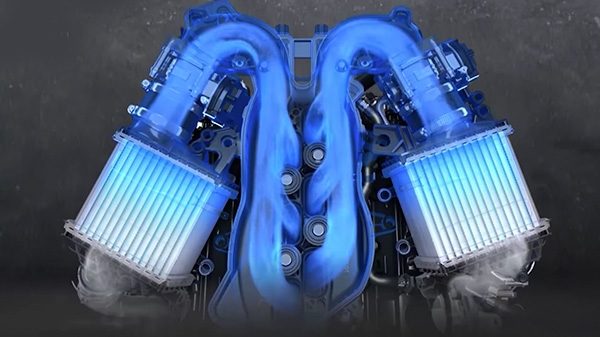 Infiniti the Twin Turbo V6 Engine | INFINITI